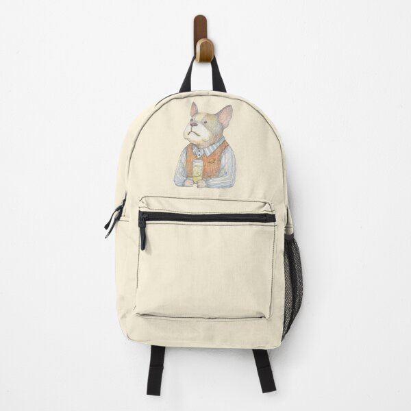 Item preview, Bulldog Francés y Gin Tonic designed and sold by hahaha-creative.