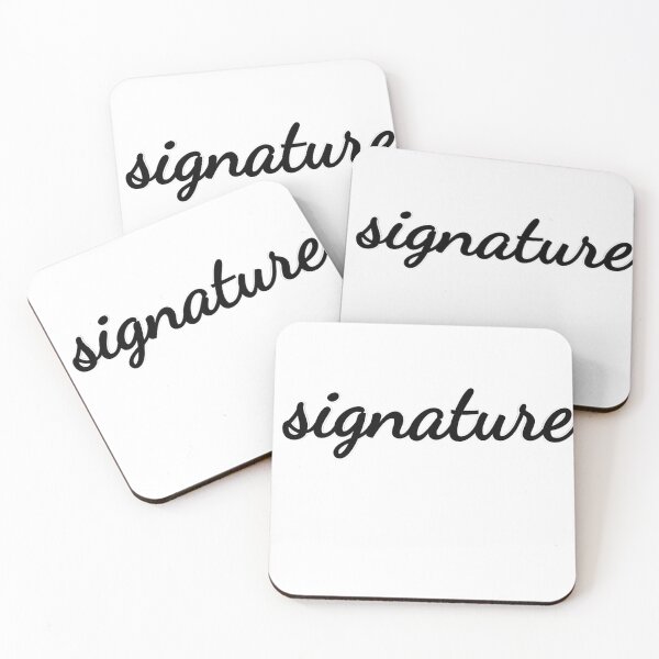 Item preview, Signature designed and sold by Shadesanddyes.