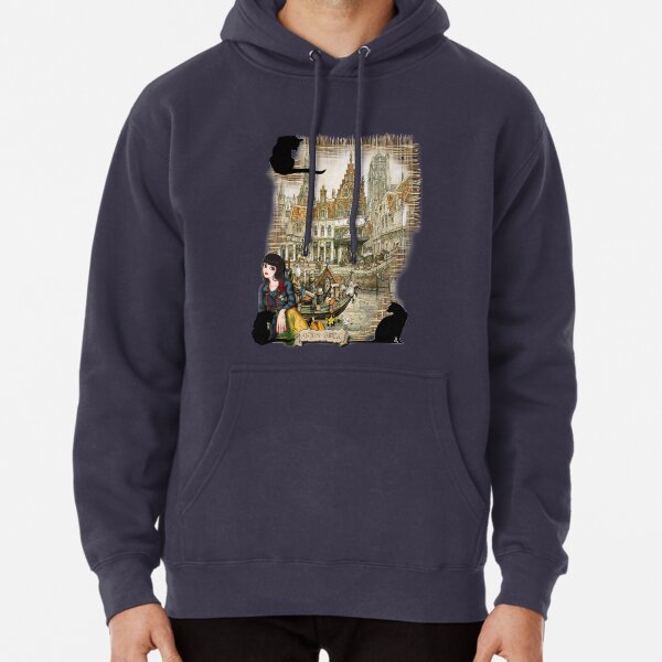 November - Canals in old Amsterdam Pullover Hoodie