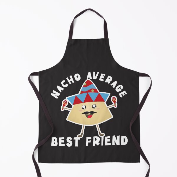Item preview, Nacho Average Best Friend- Cute and Funny Nacho with Moustache Wearing Mexican Hat While Playing Maracas Illustrations Design designed and sold by NightGleam.