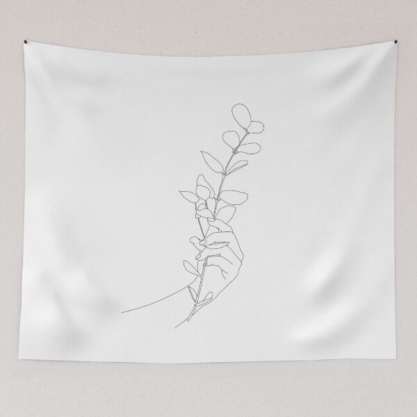 Item preview, Minimalistic Branch in Hand designed and sold by ebullient.