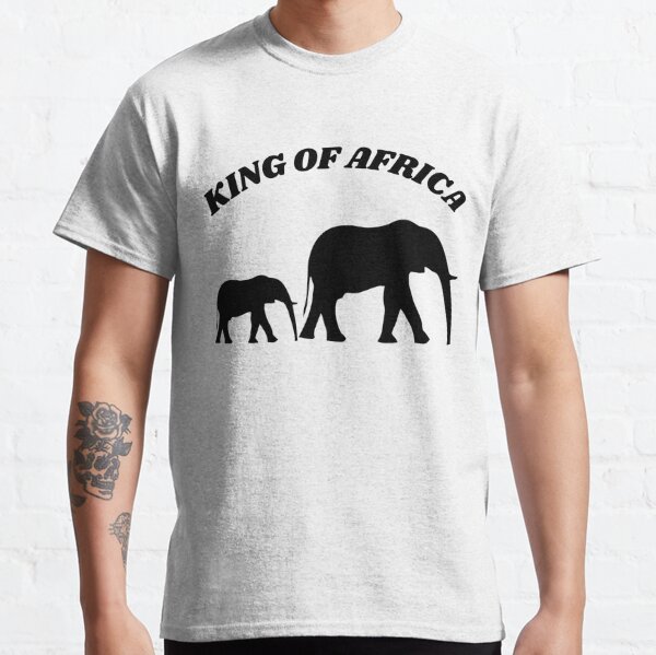Herren T-Shirt Nerdo Mens Geometric Elephant Grey L 