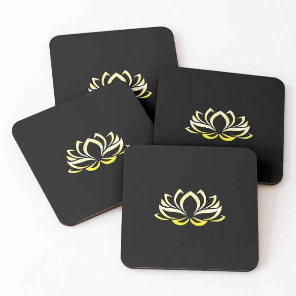 Item preview, Gentle "Pocket" Lotus Flower In Metallic Yellow designed and sold by RosieSunflower.