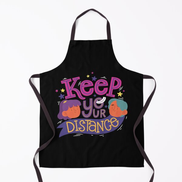 Item preview, Keep your distance - Covid 19 designed and sold by Wooprinto Store.
