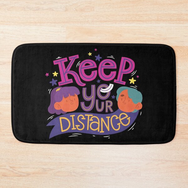 Item preview, Keep your distance - Covid 19  designed and sold by Wooprinto Store.
