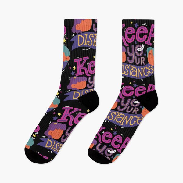 Item preview, Keep your distance - Covid 19  designed and sold by Wooprinto Store.