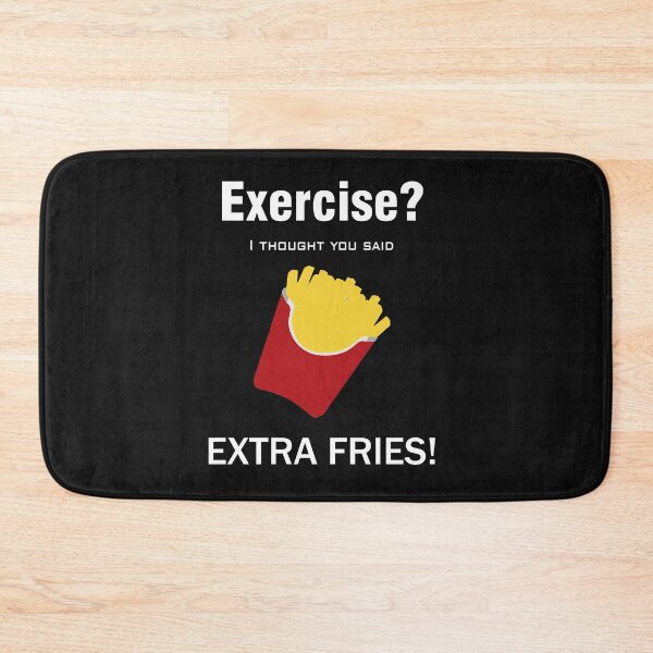 Aperçu de l'œuvre Exercise I Thought You Said Extra Fries créée et vendue par Desibeau.