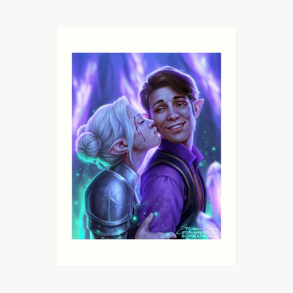 "My heart, my soul" Art Print