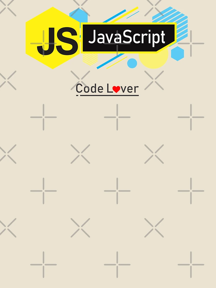 Thumbnail 4 von 4, Locker geschnittenes T-Shirt, JavaScript Code Lover (Licht) designt und verkauft von Devshirt.