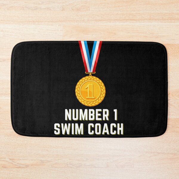 Item preview, Swim Coach Medal designed and sold by Imemewell.