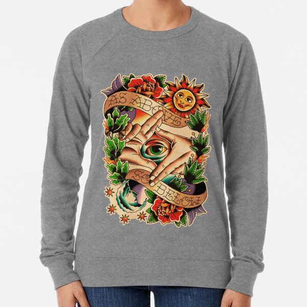 As Above So Below I Lightweight Sweatshirt