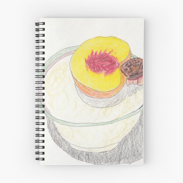 Item preview, Peach in Bowl - Colored Pencil designed and sold by withak.