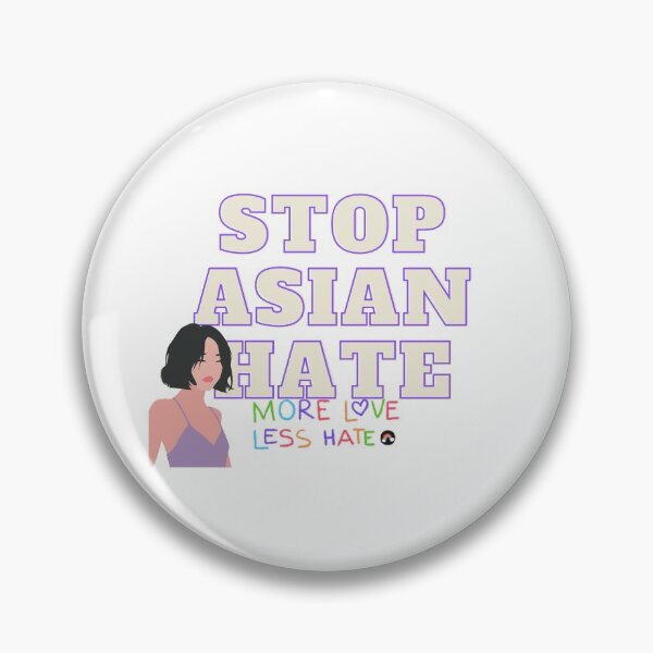 Artikelvorschau,  Stoppen Sie asiatischen Hass mehr Liebe weniger Hass entworfen und verkauft von mimishopworld.