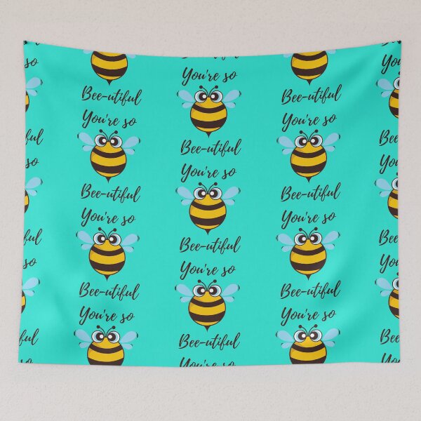 Item preview, You're so bee-utiful designed and sold by the_ graphicsgal.