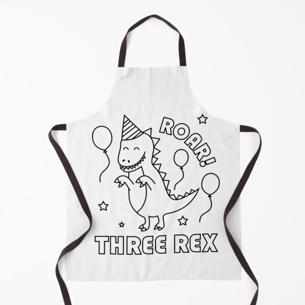 Item preview, Three Rex Birthday Color Your Own 3rd Birthday Three Year Old For Kids designed and sold by yelly123.