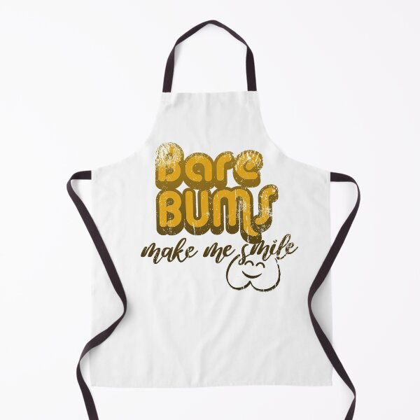 Item preview, Bare Bums Make Me Smile Naturism Naturist Nudist designed and sold by NaturistGifts.