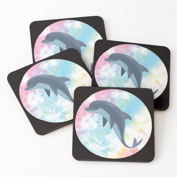 Item preview, Tie Dye Dolphin designed and sold by OMCreative.