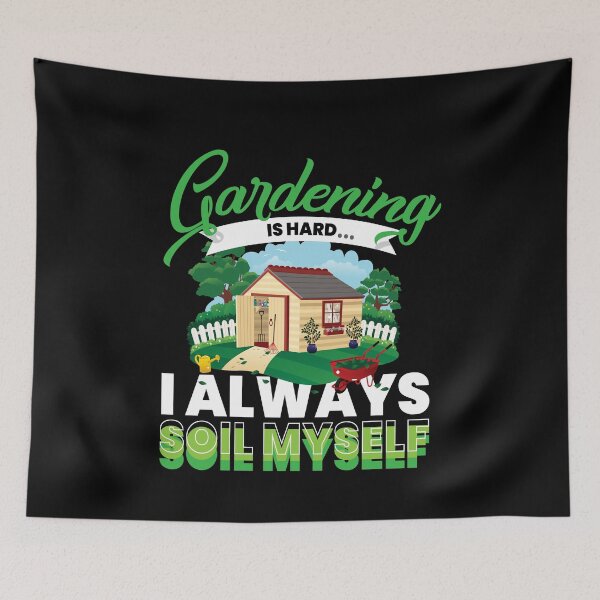 Item preview, Gardening Is Hard Garden Gardeners designed and sold by MooonTees.