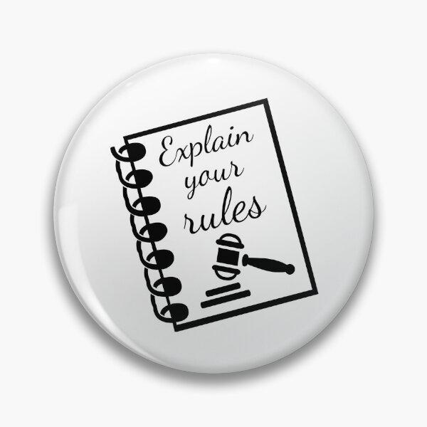 Item preview, Explain your rules designed and sold by Caesar-store.