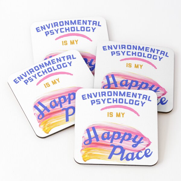 Item preview, Environmental Psychology Is My Happy Place designed and sold by WhimsicaliTee.