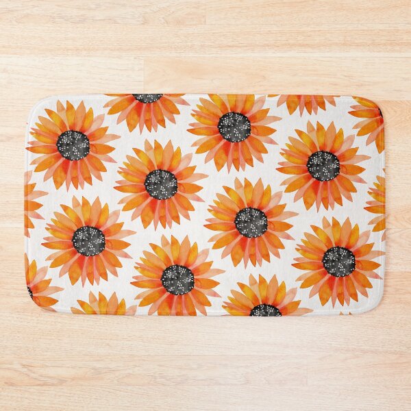Item preview, Single Sunflower – Orange designed and sold by Cat Coquillette.