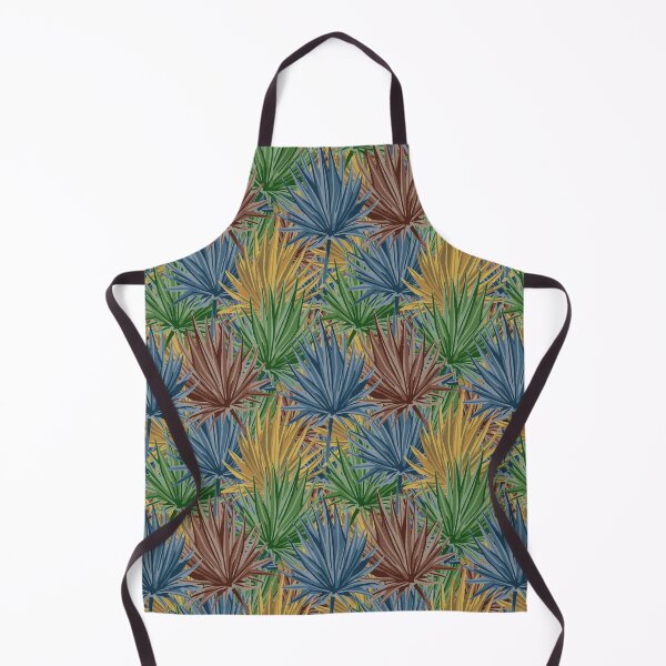 Item preview, Tropical Paradise Colorful Palm Leaf Pattern - Vintage Theme designed and sold by Sajuade.