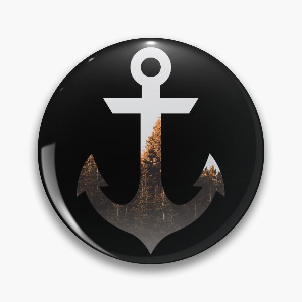 Item preview, Autumn Forest Nautical Anchor designed and sold by Passion-For-Sea.