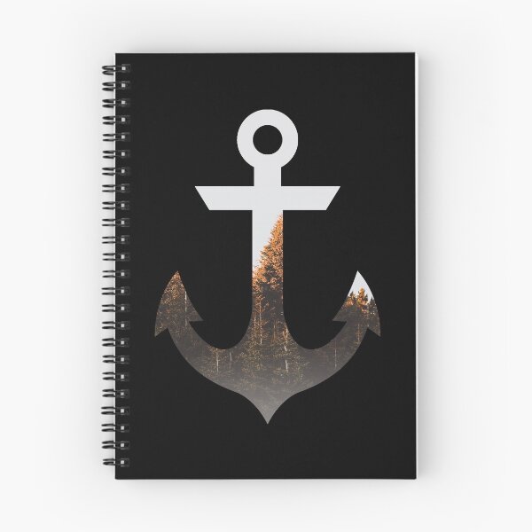 Item preview, Autumn Forest Nautical Anchor designed and sold by Passion-For-Sea.