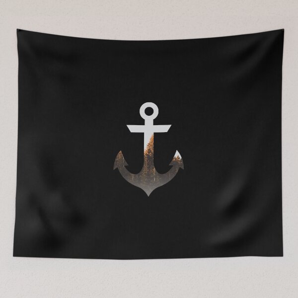 Item preview, Autumn Forest Nautical Anchor designed and sold by Passion-For-Sea.