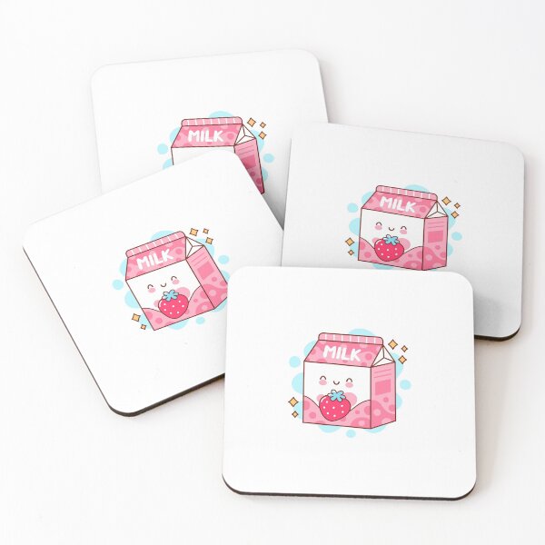 Item preview, Japanese Aesthetics Kawaii Strawberry Milk Shake designed and sold by chulitad.