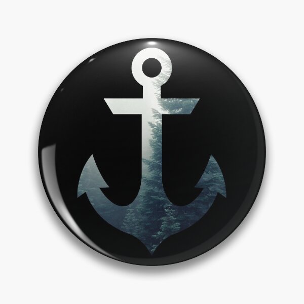 Item preview, Dark Forest Nautical Anchor designed and sold by Passion-For-Sea.