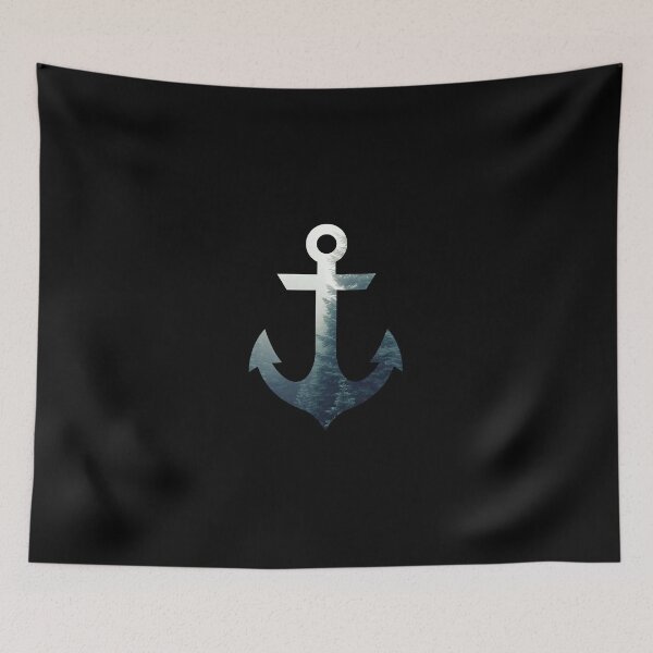 Item preview, Dark Forest Nautical Anchor designed and sold by Passion-For-Sea.