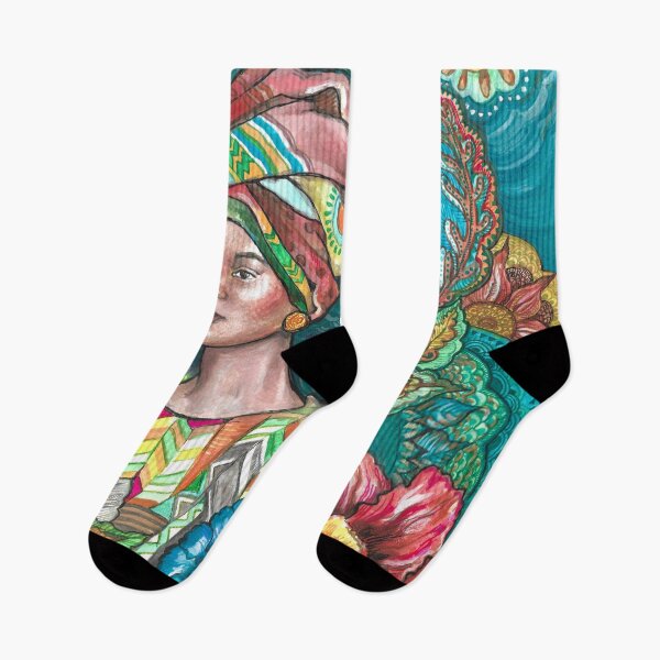 Item preview, African Woman in a Headdress designed and sold by FanitsaArt.