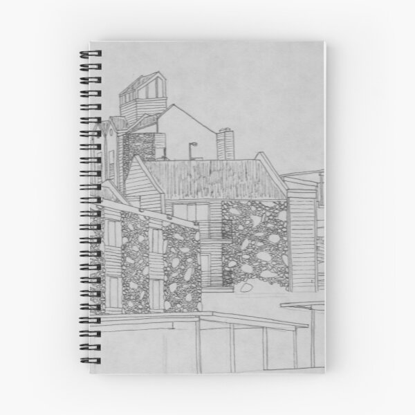 Item preview, Stone apartment complex drawing designed and sold by withak.