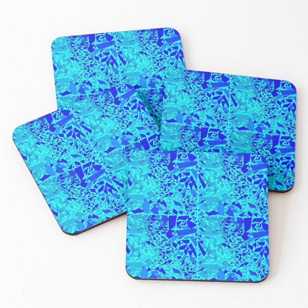 Item preview, 65 MCMLXV Blue Shattered Glass Pattern designed and sold by 65 MCMLXV.