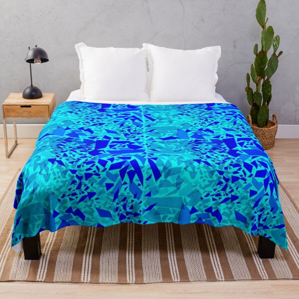 Item preview, 65 MCMLXV Blue Shattered Glass Pattern designed and sold by 65 MCMLXV.