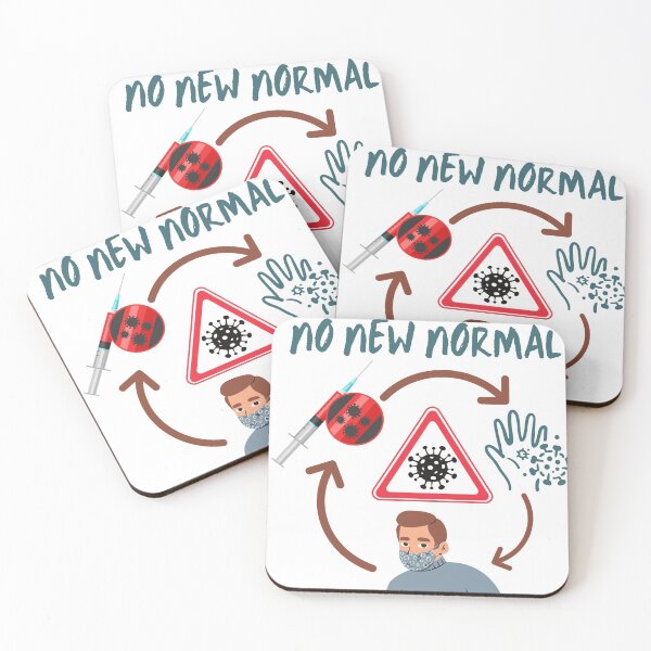 Item preview, No New Normal designed and sold by dogcuddleralert.