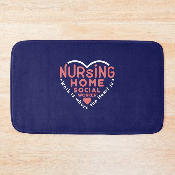 Item preview, Nursing Home Social Worker Work is Where the Heart Is designed and sold by jaygo.
