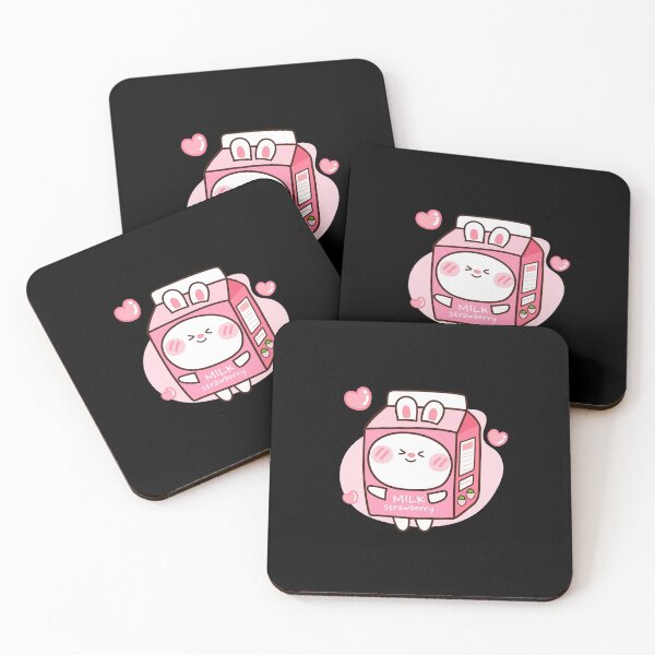 Item preview, Japanese Aesthetics Kawaii Strawberry Milk Shake designed and sold by chulitad.