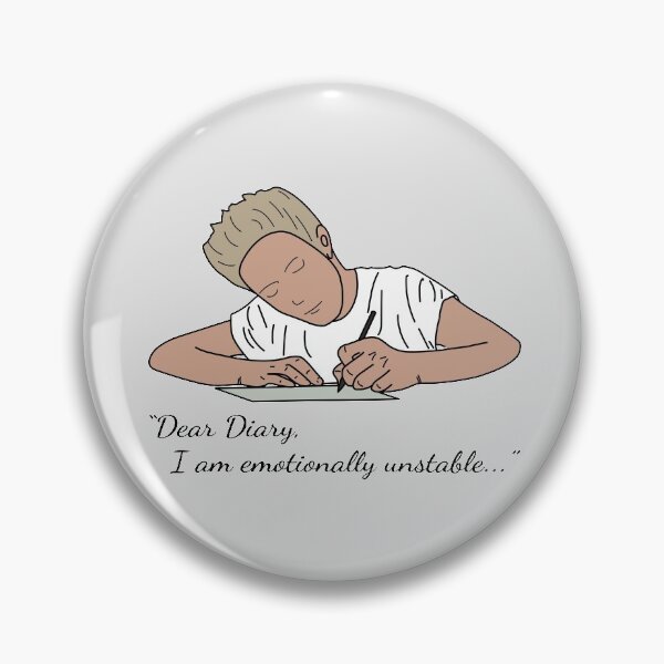 Item preview, Dear Diary, I am emotionally unstable designed and sold by Yulia Khrushcheva.