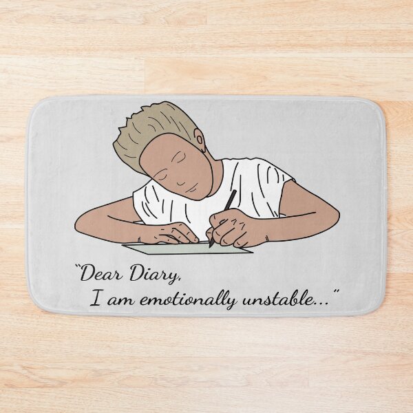 Item preview, Dear Diary, I am emotionally unstable designed and sold by Yulia Khrushcheva.