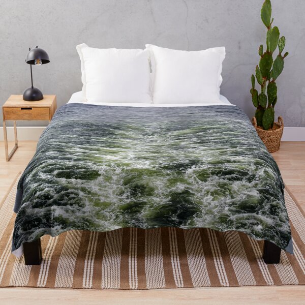 Item preview, The texture of the seething green Baltic sea designed and sold by lena-maximova.