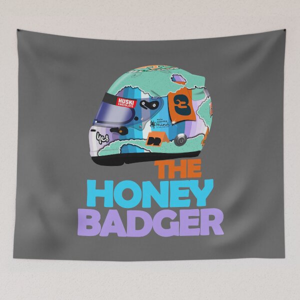 Item preview, The Honey Badger 2021 helmet designed and sold by JageOwen.