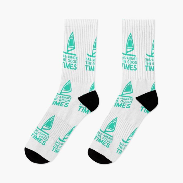 Item preview, Sailing Pun Sail-abrate The Good Times Summer Boating Design designed and sold by randomtdesigns.