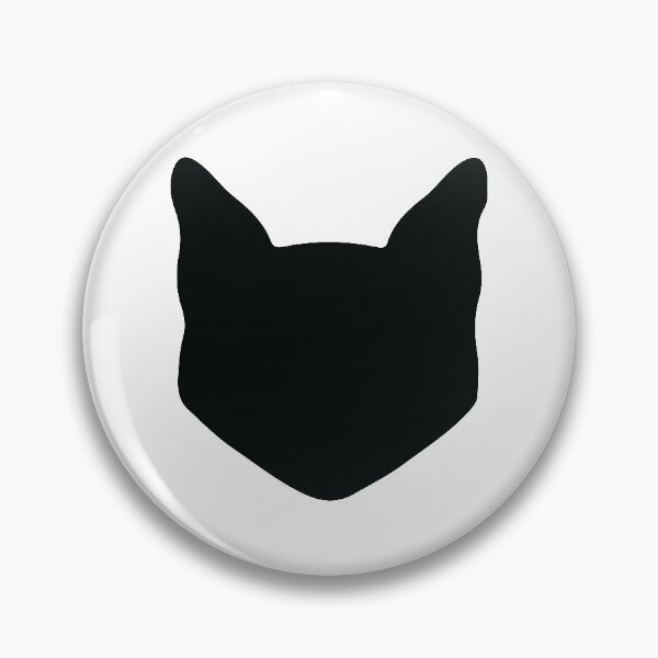 Item preview, Black Cat Head designed and sold by Lilbel.