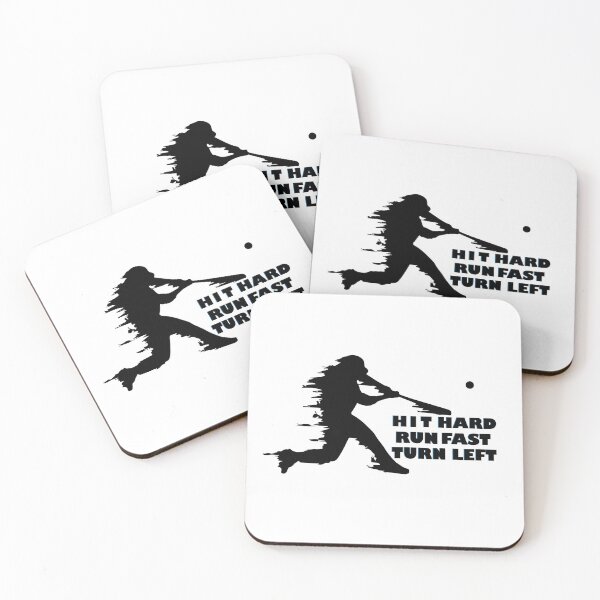 Item preview, Hit Hard Run Fast Turn Left designed and sold by mouad naouiri.