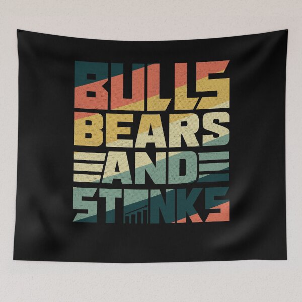 Item preview, Bulls Bears and Stonks Forex Trading Option Trading Funny designed and sold by ShopTheStyle.