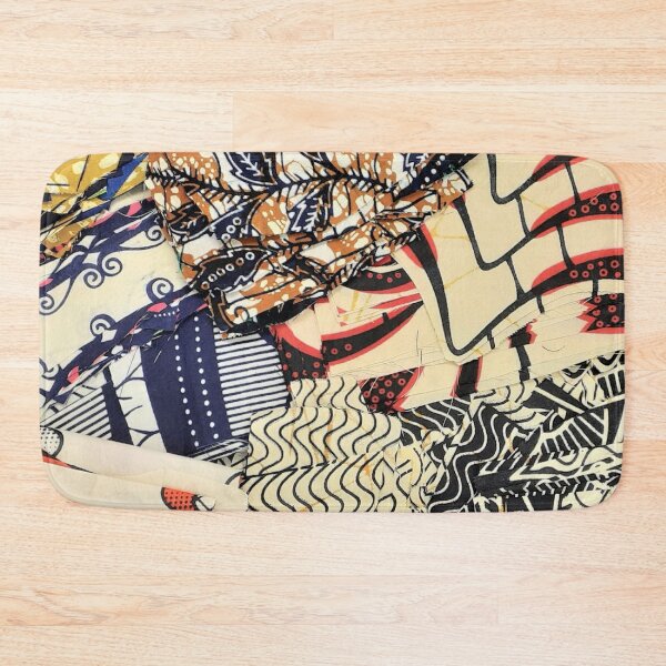 Item preview, African Fabric Collage Art Patterns [#26] designed and sold by AfriStyleUK.