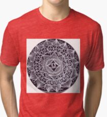 Mandala Tri-blend T-Shirt