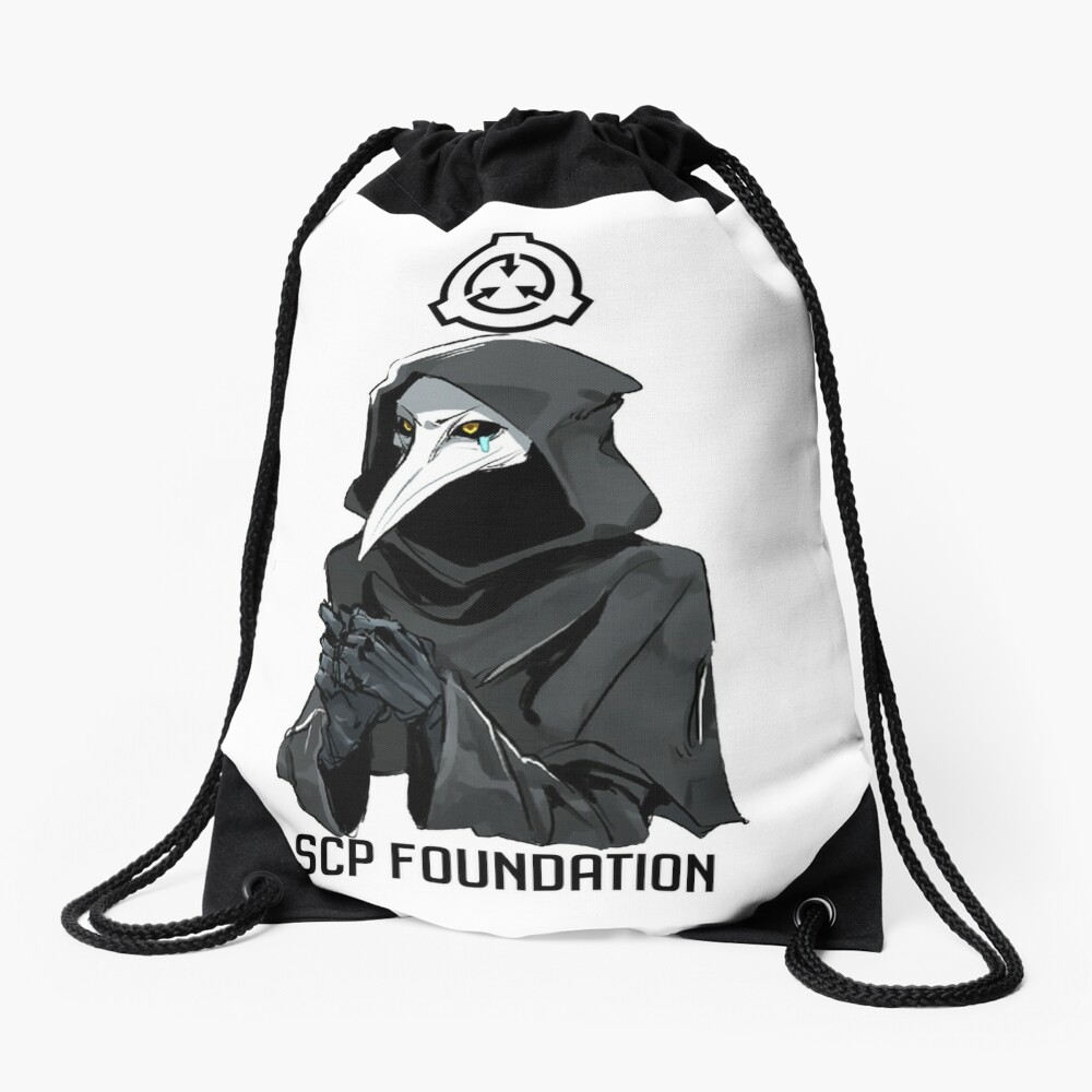 SCP-049 Plague Doctor SCP Foundation - I Am The Cure Drawstring Bag for  Sale by opalskystudio